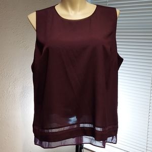 2x Purple Calvin Klein top